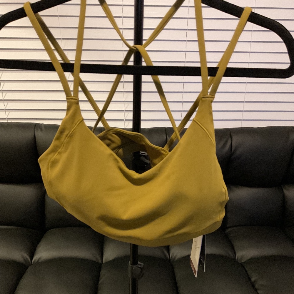 Calia Women's Inspire Low Support Sports Bra Olive Bronze, Size L